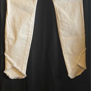 Joe’s Straight Leg Frayed bottom Jeans